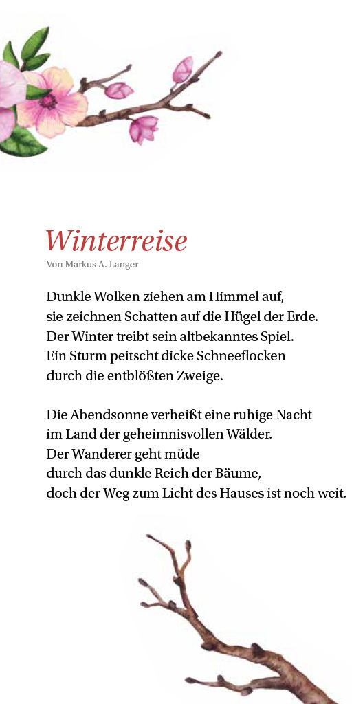 Markus Albert Langer: Winterreise